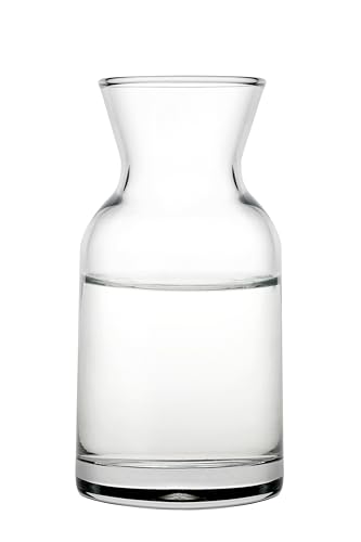 Pasabahce 43818 - Mini Karaffe für Nüsse, Cashew-Kerne, Wein, Whisky, Deko, 2 Stück