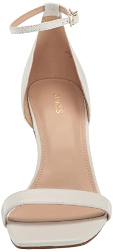Guess Damen Yael Sandale mit Absatz, Weiß 141, 39 EU