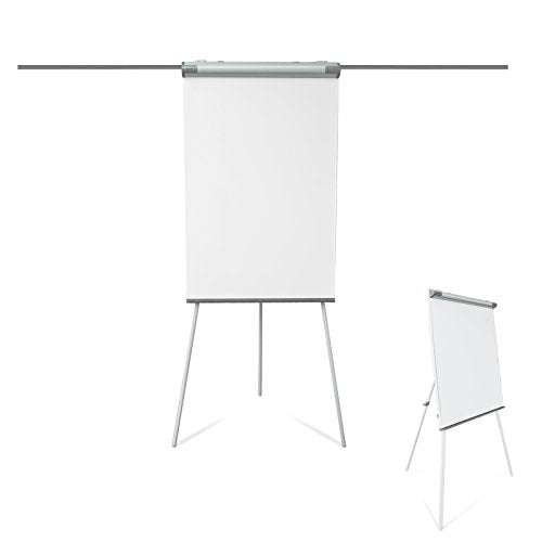 Office Marshal Flipchart Ständer Dreibein Flip Chart Board 68x105cm magnetisch, beschreibbar, höhenv