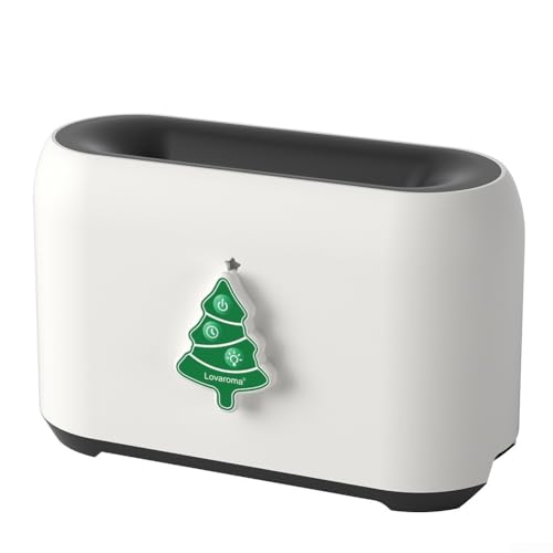 AIDNTBEO USB Weihnachten Flamme Luftbefeuchter Aromatherapie Maschine Fernbedienung Atmosphäre Licht Verwenden Fernbedienung Funktion für Home Office