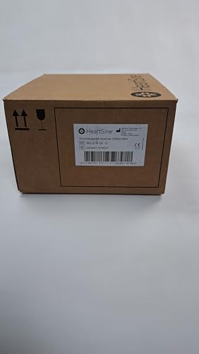 Erste Hilfe Defibrillator (AED) HeartSine SAM 360P, mit automatischer Schockauslösung für Laien und Profis, inkl. klimatisiertem Außenwandkasten mit Alarmen & Beleuchtung IP55