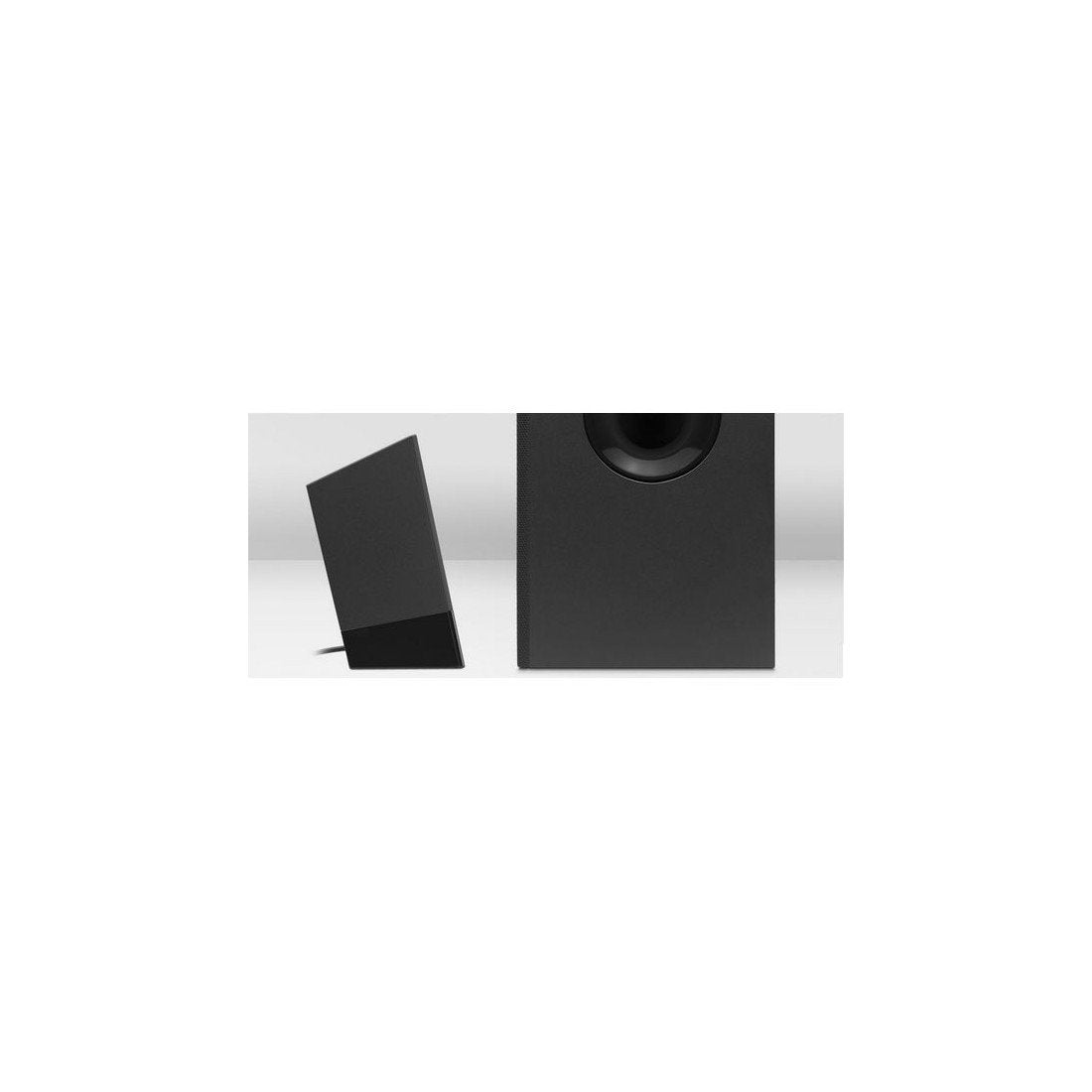 Logitech Z533 2.1 Lautsprecher-System mit Subwoofer, 120 Watt Spitzenleistung, 3,5 mm Eingang, Kopfhörerbuchse, Multi-Device, Bedienelemente am Steuergerät, EU Stecker, PC/TV/Tablet - Schwarz