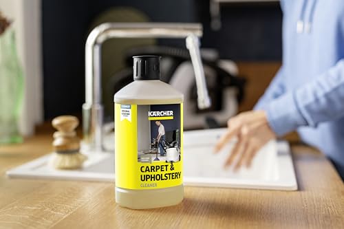 Kärcher Teppichreiniger RM 519, geeignet für die Reinigung von Teppichböden, Polstern, Autositzen etc., 1l Konzentrat ergeben verdünnt 40l Reinigungsmittel