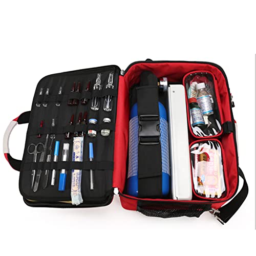 DUBEI First Aid Bag, Emergency Trauma Bag Waterproof Multifunctional for Emergency at Home, Office, Car, Outdoors, Boat, Camping, Hiking