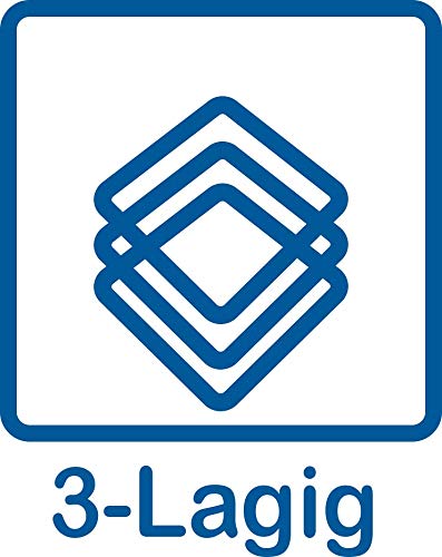 80x Rollen Toilettenpapier BULK-Verpackung XXL Vorratspack 3 Lagig - Soft Premium Qualität - Keine Plastik-Umverpackung