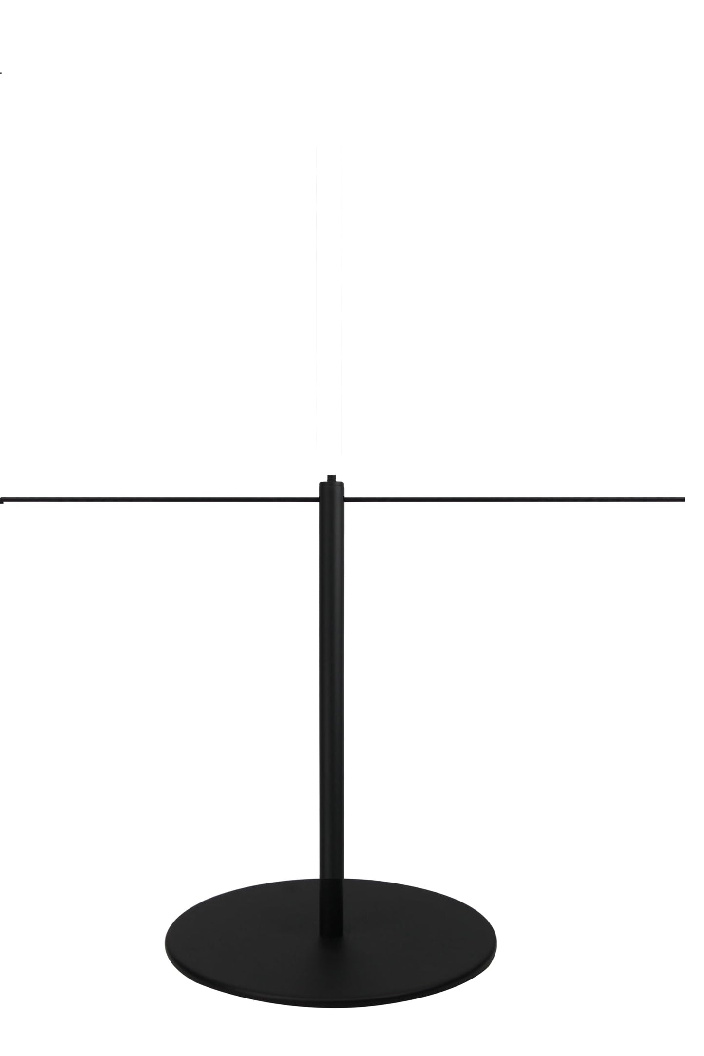 FLEXIBARRIER 2-Stück-Set Museumabsperrung, Stilvolles Absperrsystem für Museen und Galerien, Absperrständer mit elastischer Kordel (Schwarz)