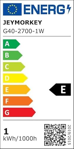 JEYMORKEY Lichterkette LED Außen Strom Outdoor - 30M 100FT G40 Glühbirnen Garten Beleuchtung Balkon Lichterketten Aussen IP44 Wetterfest Pavillon String Lights mit Fernbedienung für Terrasse Party