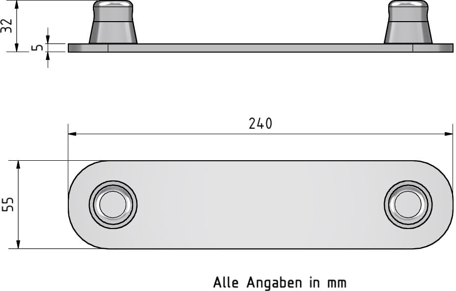 Naxpro-Truss FD 22 Traversen Bodenplatte