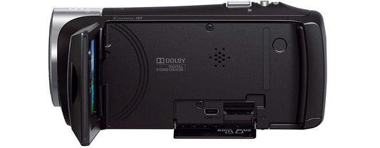 Sony HDR-CX240E HD Flash Camcorder (Full HD, EXMOR R CMOS Sensor, 9,2 Megapixel, BIONZ X Bildprozessor) schwarz