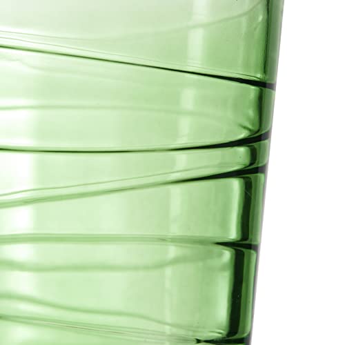 LEONARDO HOME 026844 Trinkglas VARIO STRUTTURA 6 Stück sortiert 250 ml Farbverlauf, Glas, Bunt