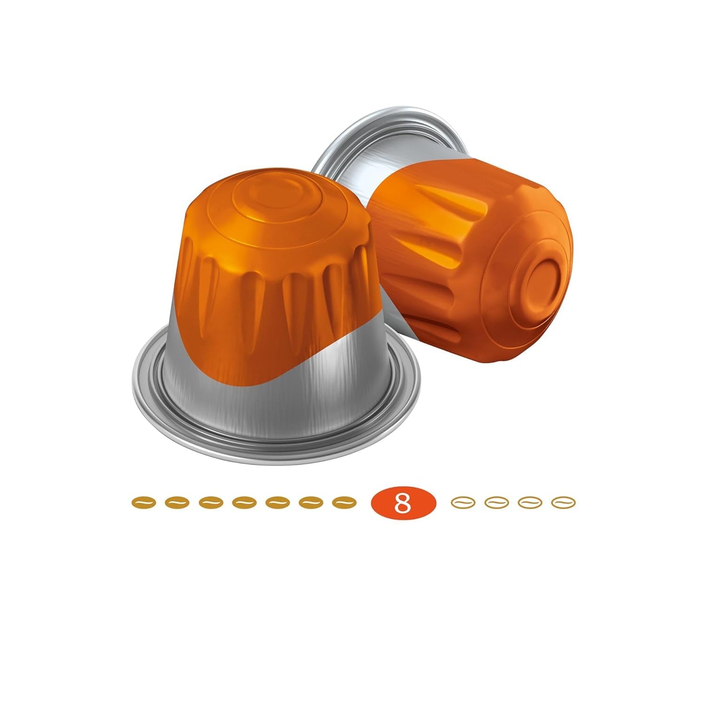 Jacobs Kaffeekapseln Guten Morgen XL, Nespresso* kompatible Kapseln, Intesiver Kaffee, Intensität 8/12, 200 Stück (10 x 20 Getränke)