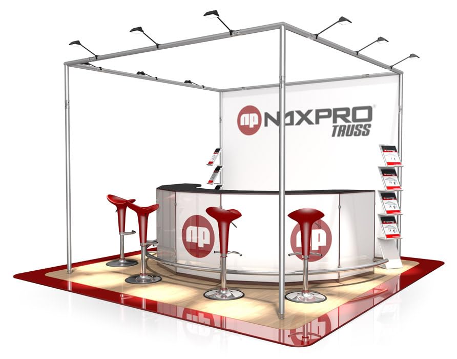 Messestand FD 31-3 x 3 x 2,5 m (LxBxH) - 9 m²