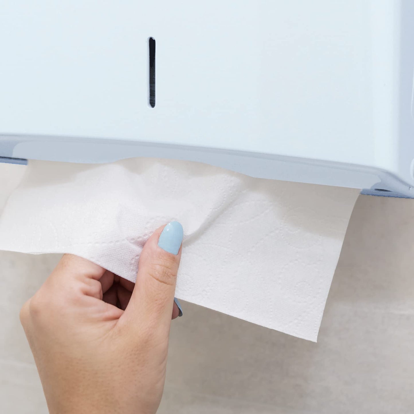 Jofel AH33000 - HANDTUCHSPENDER Z-FALZ AZUR, Wandmontage, aus Acrylnitril-Butadien-Styrol, WEISS