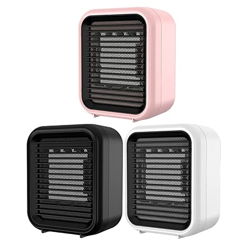 PBDEW Heizung/Heizkörper Winter Elektrische Heizung Ventilator Tragbare Raumheizungen Büro Schreibtisch Mini Warm Klimaanlage Praktische Heizung für Home Office Trag