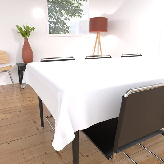 Soleil d'ocre Tischdecke mit Fleckschutz eckig 140x300 cm ALIX weiß
