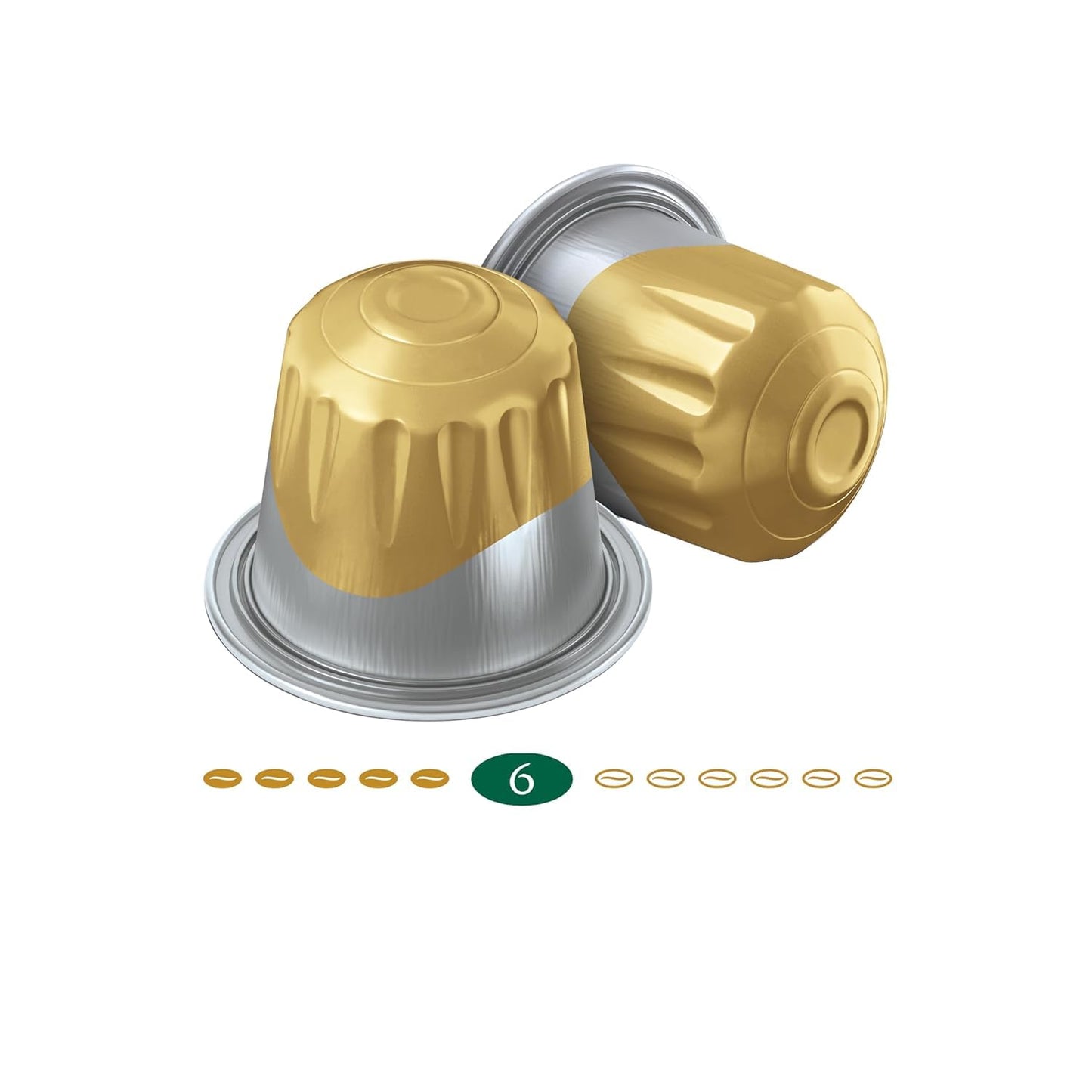 Jacobs Kaffeekapseln Krönung Crema, Nespresso* kompatible Kapseln,Samtig-ausgewogener Geschmack, Intensität 6/12, 200 Stück (10 x 20 Getränke)