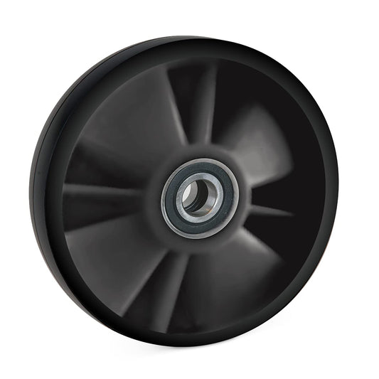 Ameise Handhubwagen PTM 2.0 | 2.000 kg Tragkraft | 2.000 mm Gabellänge | Lenkrad/Gabelrolle aus robustem Polyurethan | Tandem-Gabelrollen | Palettenhubwagen | Gabelhubwagen | Hubwagen