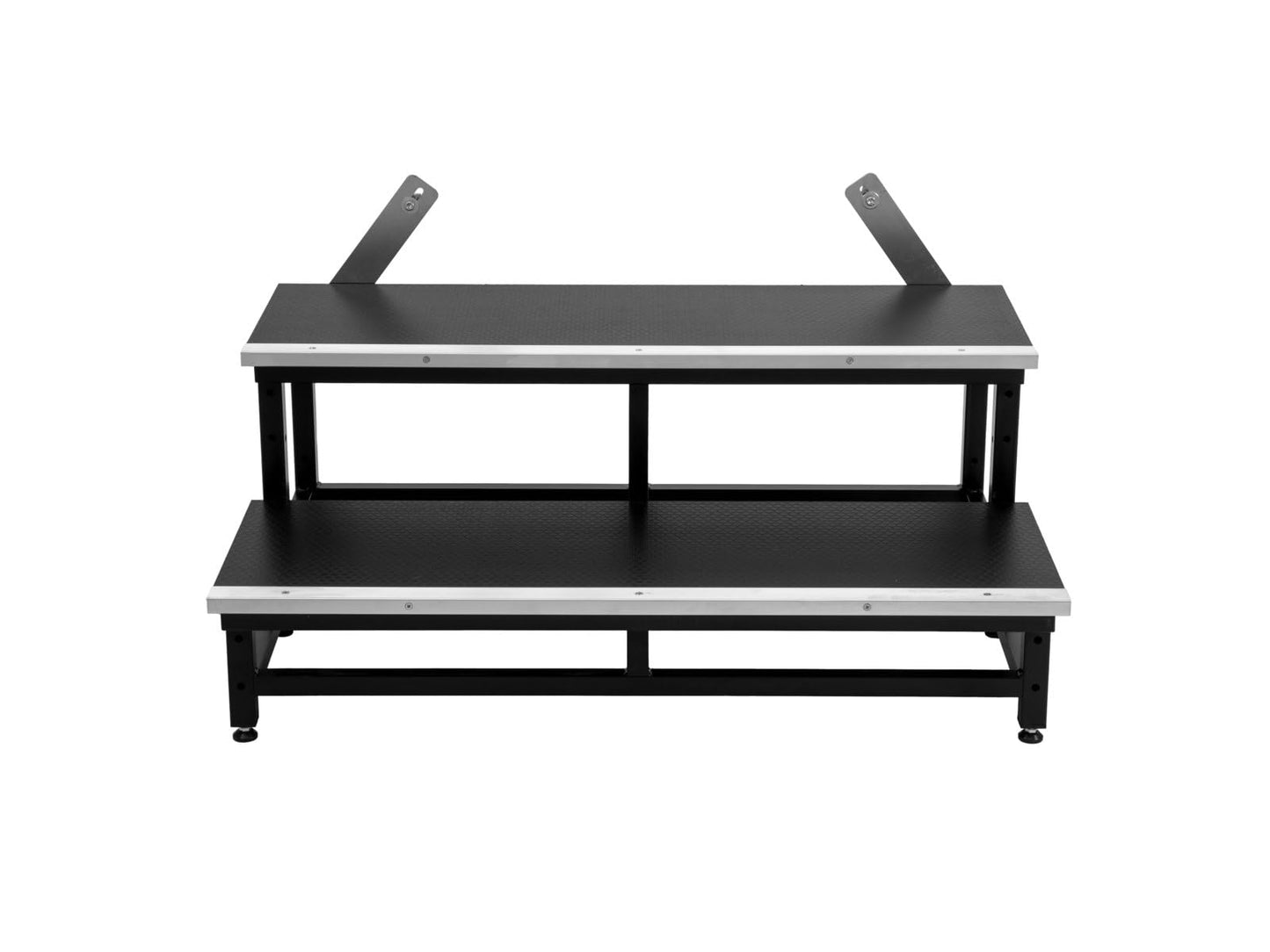 ALUTRUSS BE-1 Bühnentreppe 20/40cm | 2-stufiges Treppensystem für ALUTRUSS BE- Bühnenelemente