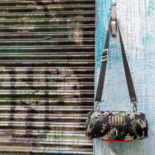 JBL Xtreme 4 Musikbox in Camouflage – Tragbare Bluetooth-Lautsprecher-Box mit tiefem Bass, KI-Sound-Boost und integrierter Powerbank – Wasserfest und staubfest – 24 Laufzeit