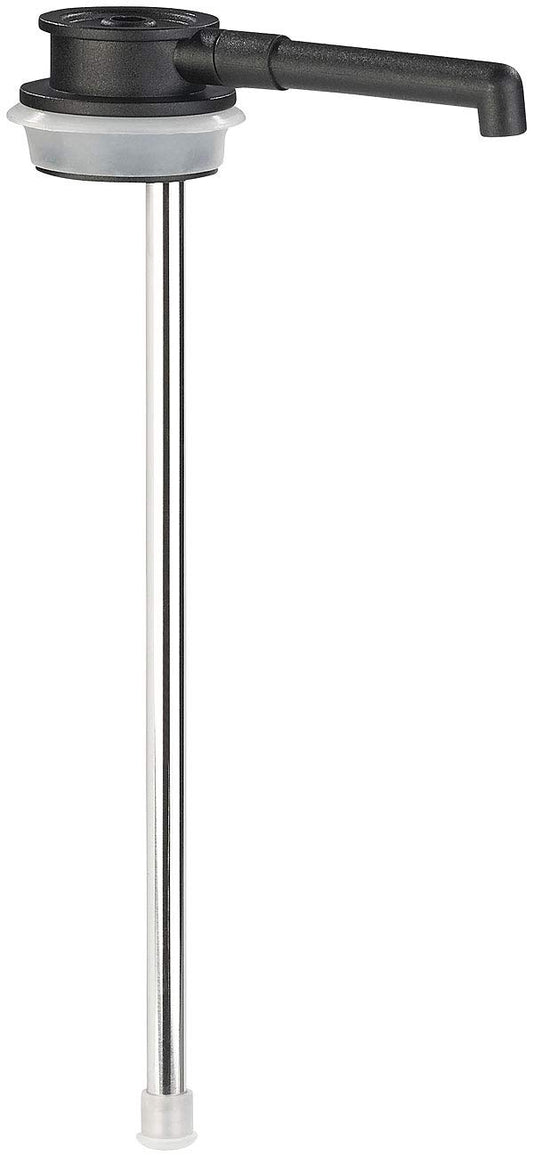 Rosenstein & Söhne Teekanne: 2er-Set doppelwandige Vakuum-Isolierkannen mit Pumpsystem, je 3 l (Edelstahl-Pump-Vakuum-Isolierkanne, Iso-Pumpkanne, Isolierbecher)