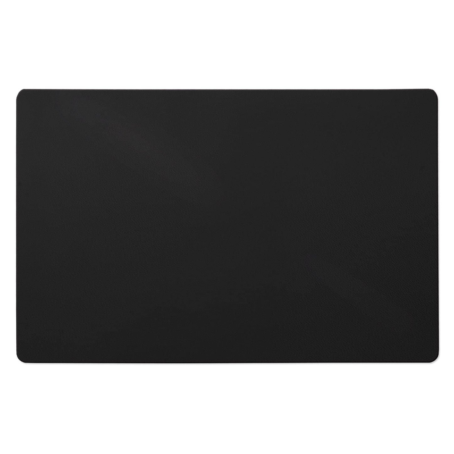 Bodenschutzmatte Bürostuhl, Schreibtischstuhl Unterlage transparent, Unterlage Schreibtisch Schutzmatte, Bodenschutzmatten für Bürostühle, 114 x 150 cm für Hartböden (Schwarz)