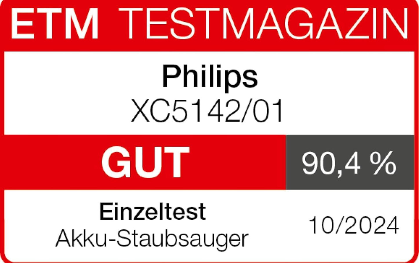 Philips 5000-Serie Kabelloser Staubsauger, für Weiche und Harte Böden, Holzböden, Aufsteckbares Aquamodul, leicht 1,5kg, 60 Minuten Laufzeit, Abnehmbarer Akku, präzise LED-Düse, XC5142/01, Korallrot