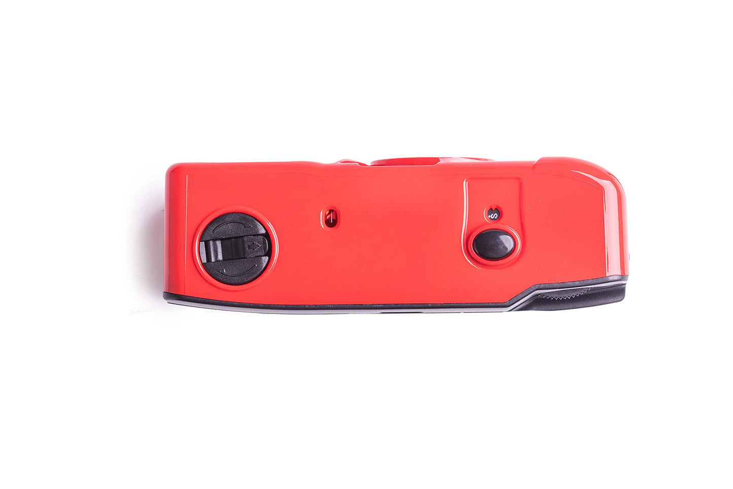 Kodak M38 Filmkamera, 35 mm, fokussierfrei, leistungsstark, integrierter Blitz, einfach zu bedienen (Flame Scarlet)