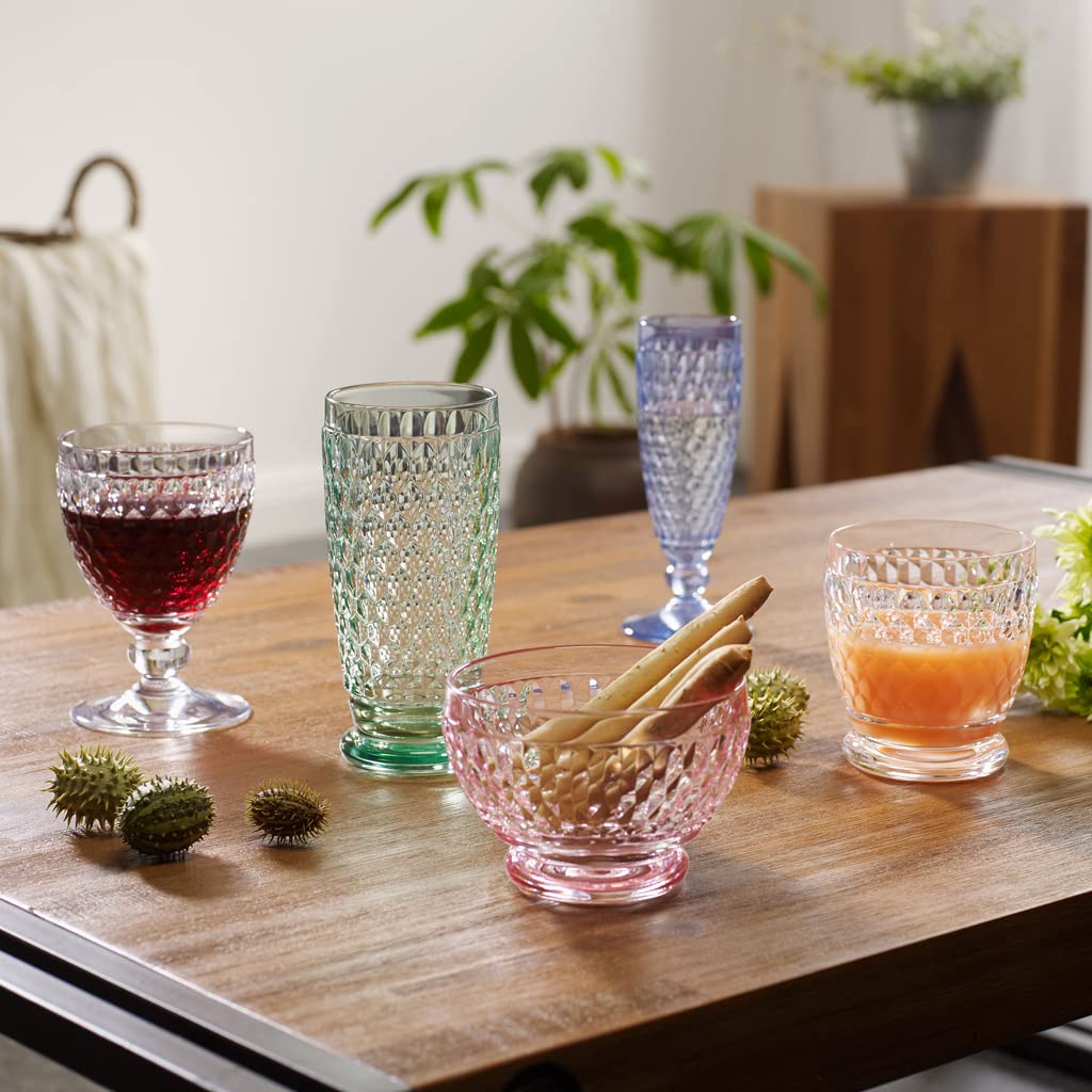 Villeroy & Boch Boston coloured Longdrink-Glas Green, Kristallglas, Grun, 162mm