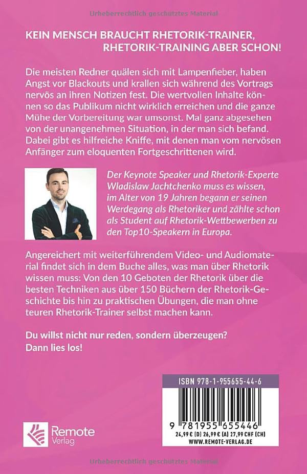 Redest du noch oder überzeugst du schon?: Vom Anfänger zum Rhetoriker | Ratgeber über Rhetorik und Schlagfertigkeit (Masterclass Kommunikation)