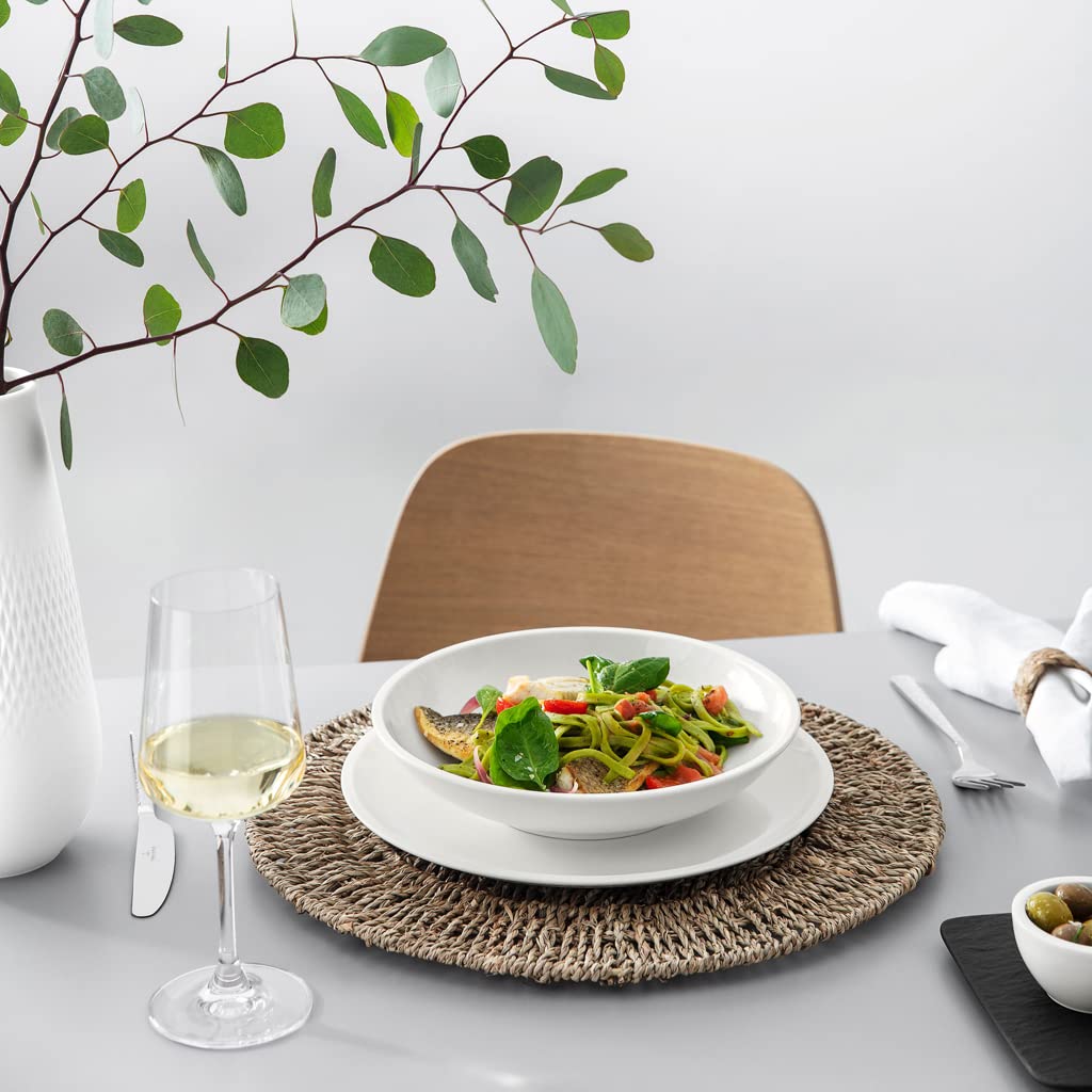 Villeroy & Boch – Ovid Weißweinglas-Set 4 teilig 380 ml, Spülmaschinenfest, Gläser, Weißweingläser, Weinglas Set, Weingläser Weißwein, Schöne Weingläser, Weinglas Kristall, Kristallglas