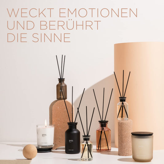 ipuro - dekorative ipuro soft vanilla Duftkerze - minimalistische & puristische Duftkerzen im Glas - intensive Duftkerzen mit feiner Madagaskar Vanille - stilvolle Kerze 125 g