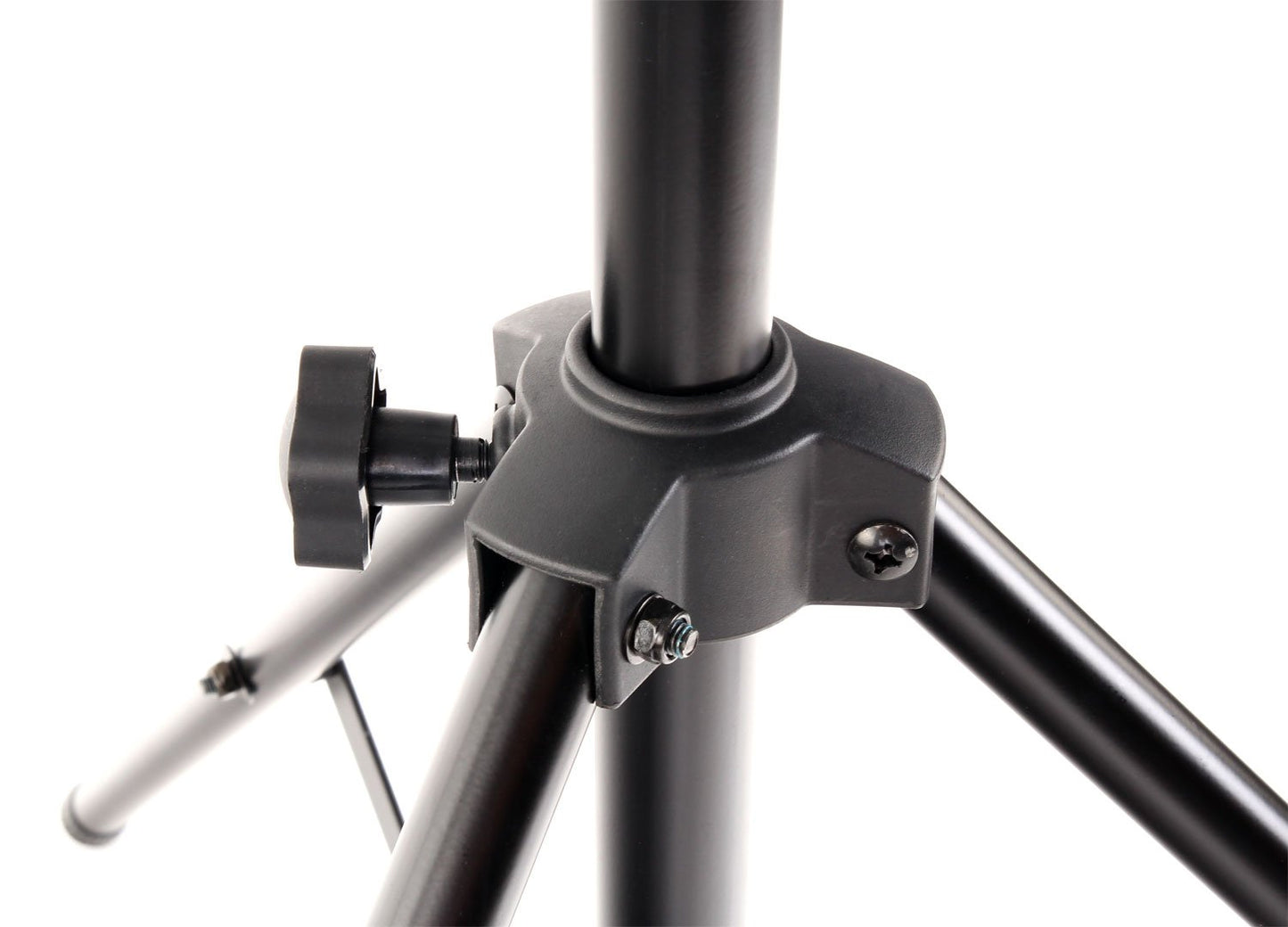 Showlite LS250 Lichtstativ mit Quertraverse (für Bühnen & Konzerbeleuchtung, für bis zu 4 Scheinwerfer, 1,10m-2,50m, max. Traglast: 30 kg)