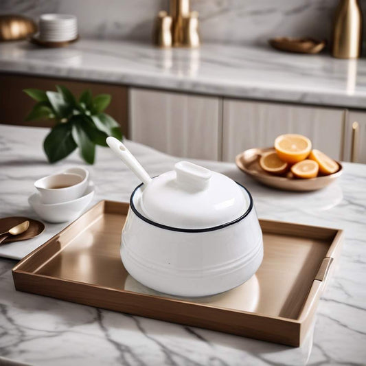 Winlauyet Porzellan Milch- und Zuckersets 3 in 1, elegant gestaltetes Keramik Kaffeeservice für täglichen Gebrauch, inklusive Sahnegießer und Zuckerdose, mikrowellen- und spülmaschinengeeignet