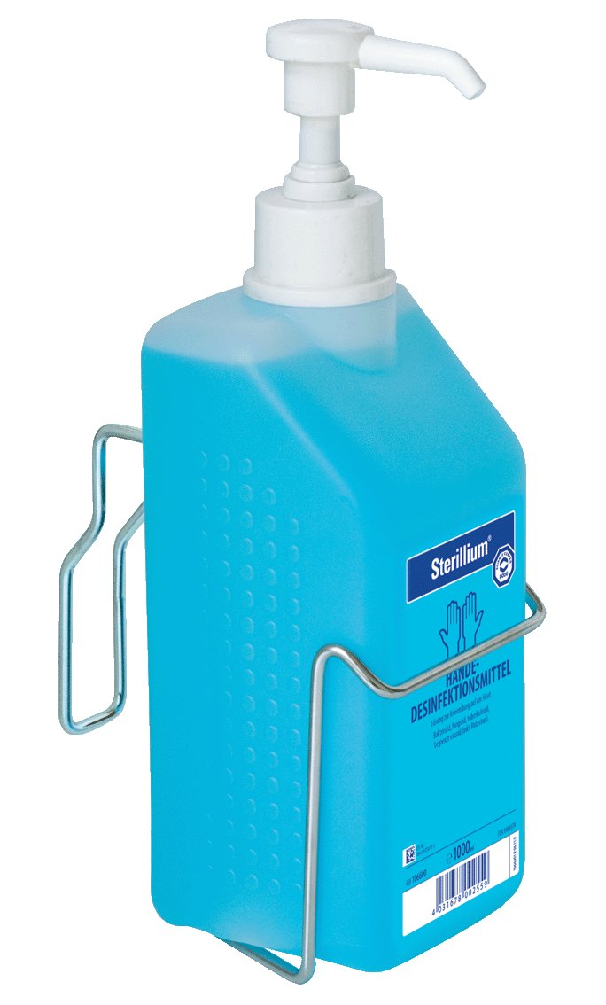 Eurospender 3 mit gebogenen Bügel für 1000ml-Flaschen