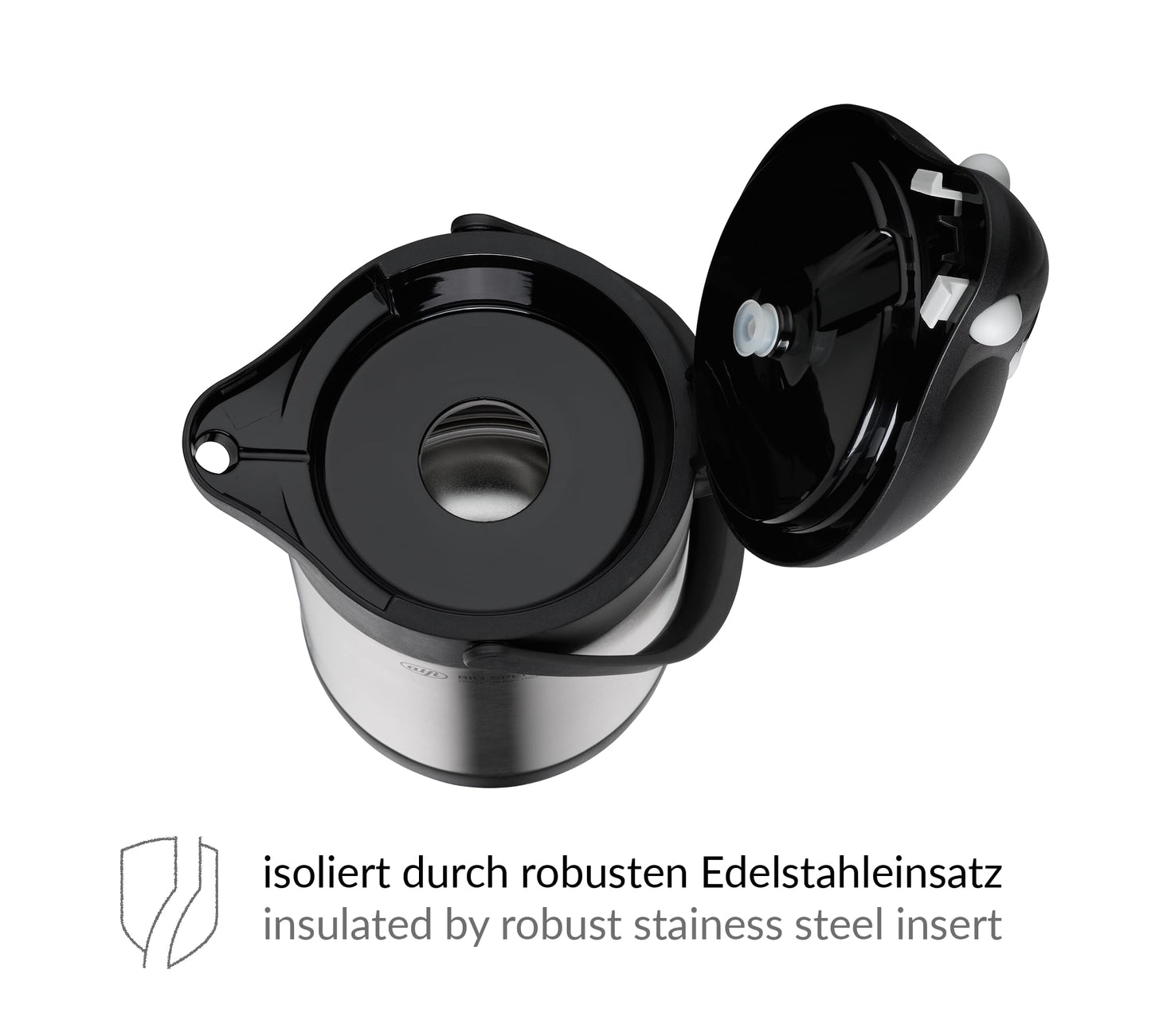 alfi Getränkespender BigSpender, Edelstahl mattiert 3,0 l