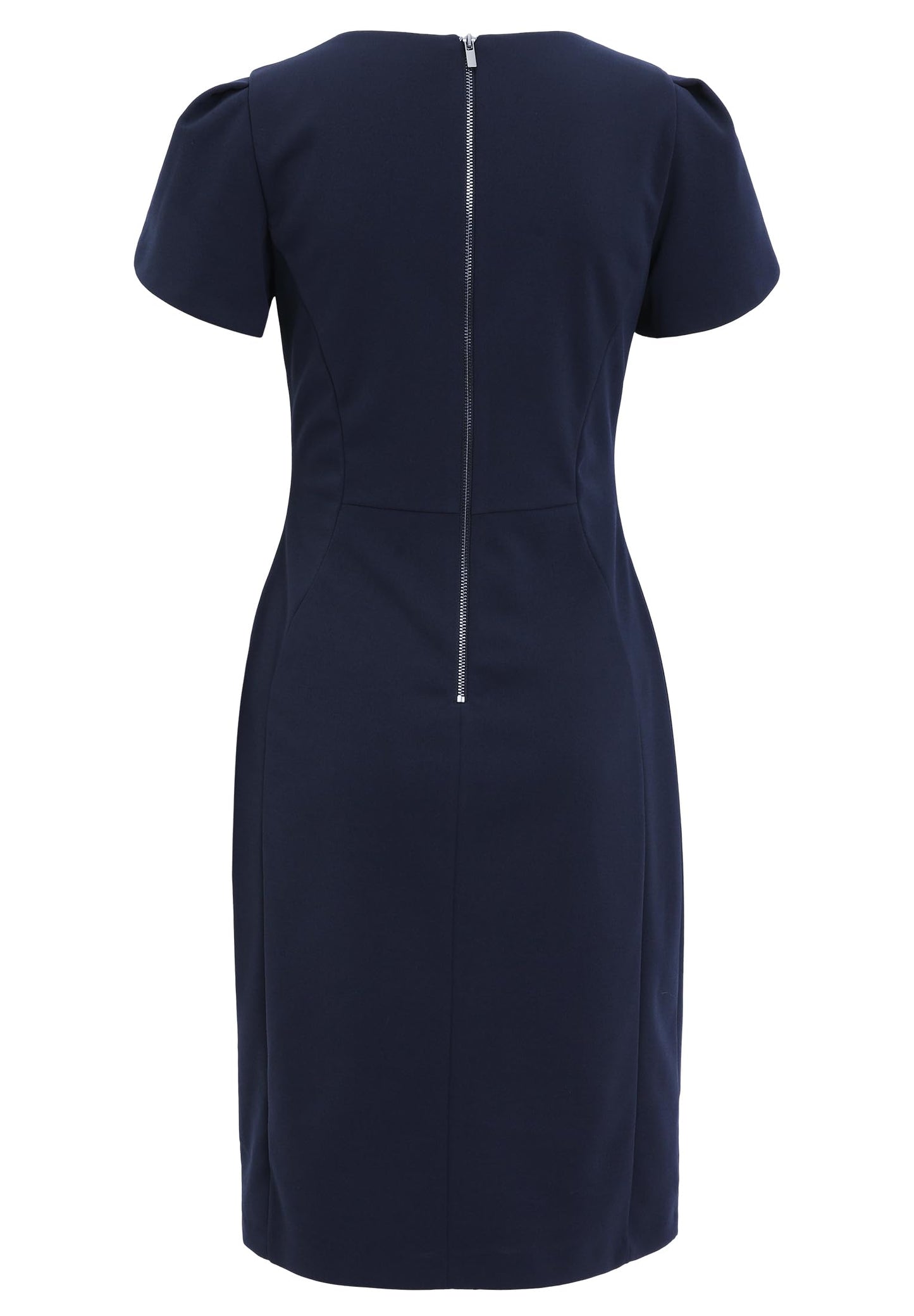 Vera Mont Damen Cocktailkleid Kurzarm Night Sky,44