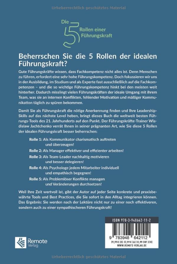 Die 5 Rollen einer Führungskraft