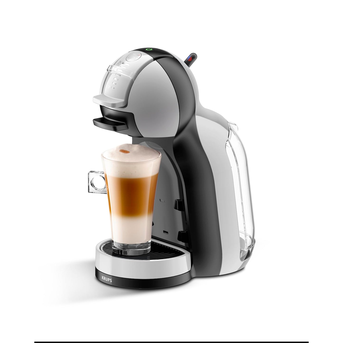 Titel: NESCAFÉ Dolce Gusto Mini Me by KRUPS Kapselmaschine, Arctic-Grey/Schwarz, Automatisch, 15 Bar, für Heiße und Kalte Getränke