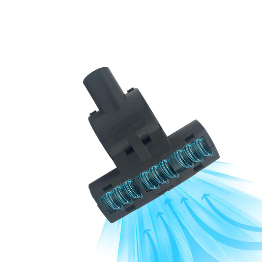 Akitas 800W Leistungsstarker beutelloser Zylinderstaubsaugerstaubsauger,Düsenkopf Hartbodenteppich Turbo PetHair Tool