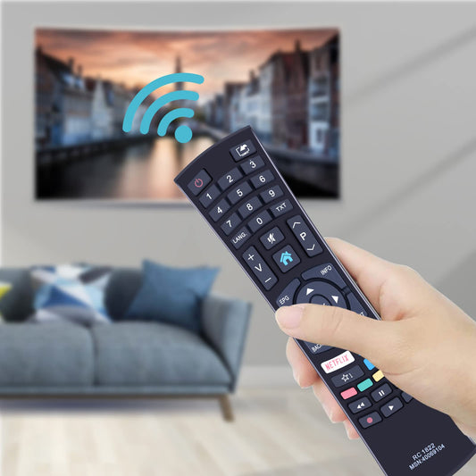 Passend für Medion Smart TV RC1822 MSN:40069104 ErsatzFernbedienung mit Netflix Medion Prime Video Tasten MD-31505 - X15515 MD-31510 - X14000