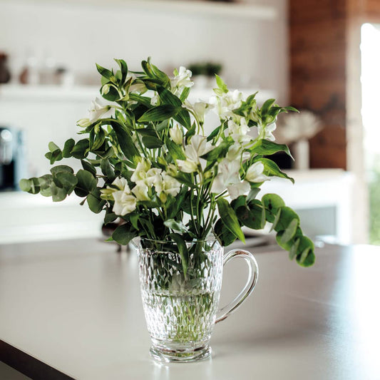 Villeroy und Boch - Boston Krug, exquisites, formschönes Gefäß für köstliche Getränke auf jedem Fest, Kristallglas, klar