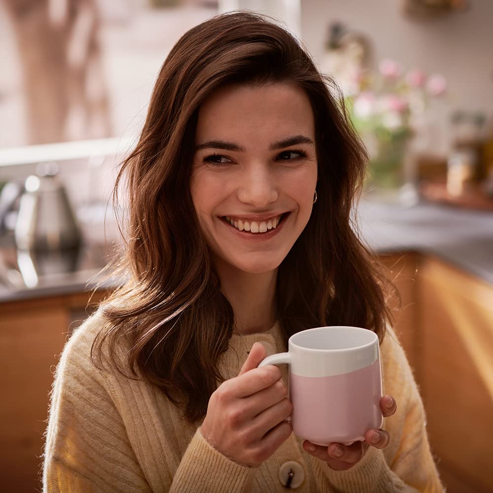 Tchibo Kaffeezubehör, Milch und Zucker-Set, Milchkännchen, Zuckertopf, Tablett, Porzellan (Blau)