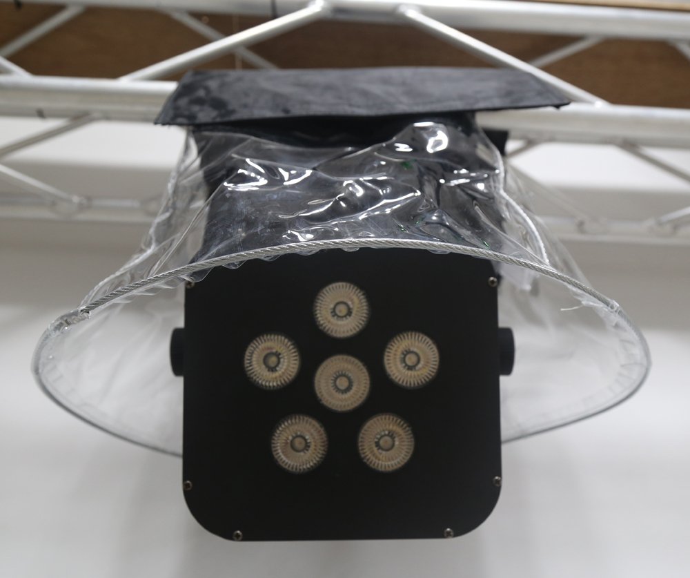 8Pack Stage Light Rain Covers, Led Par Regen Wasserdicht Outdoor Light Regenschutz, Rain Shield Weather Cover IP65 Waterproof für Bühnenlicht