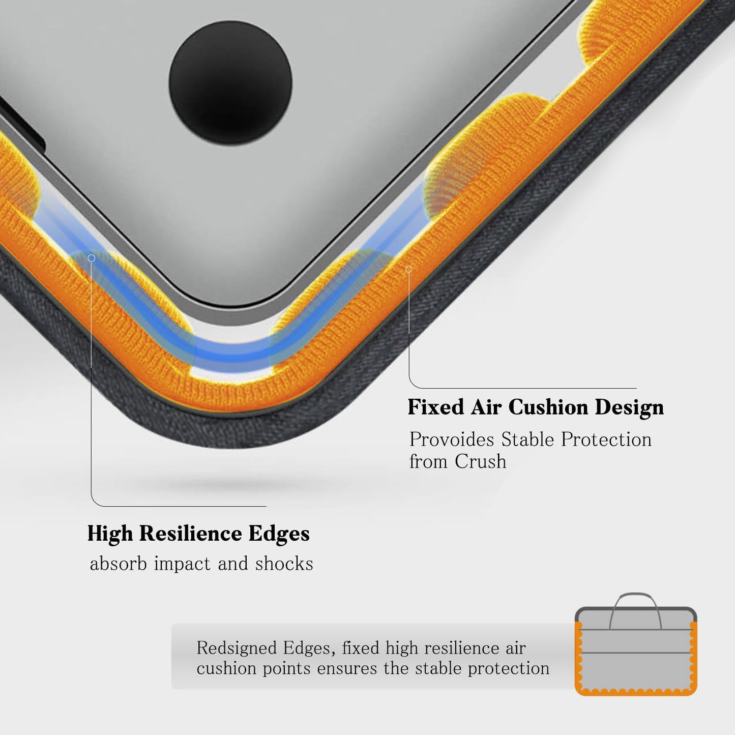 bagasin Laptoptasche Laptop Aktentasche Passt bis zu 15 15,6 16 Zoll Laptop Erweiterbare Wasserdichte Schultertasche Umhängetasche Tragetasche Notebooktasche PC Computer Tasche