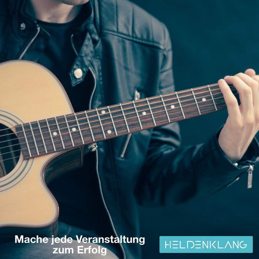 Heldenklang® Mikrofonständer für 2 Mikrofone – Mit Schwenkarm, 2 Mikrofonklemmen und Adapter – Extra großer Tripod Standfuß für einen stabilen Stand