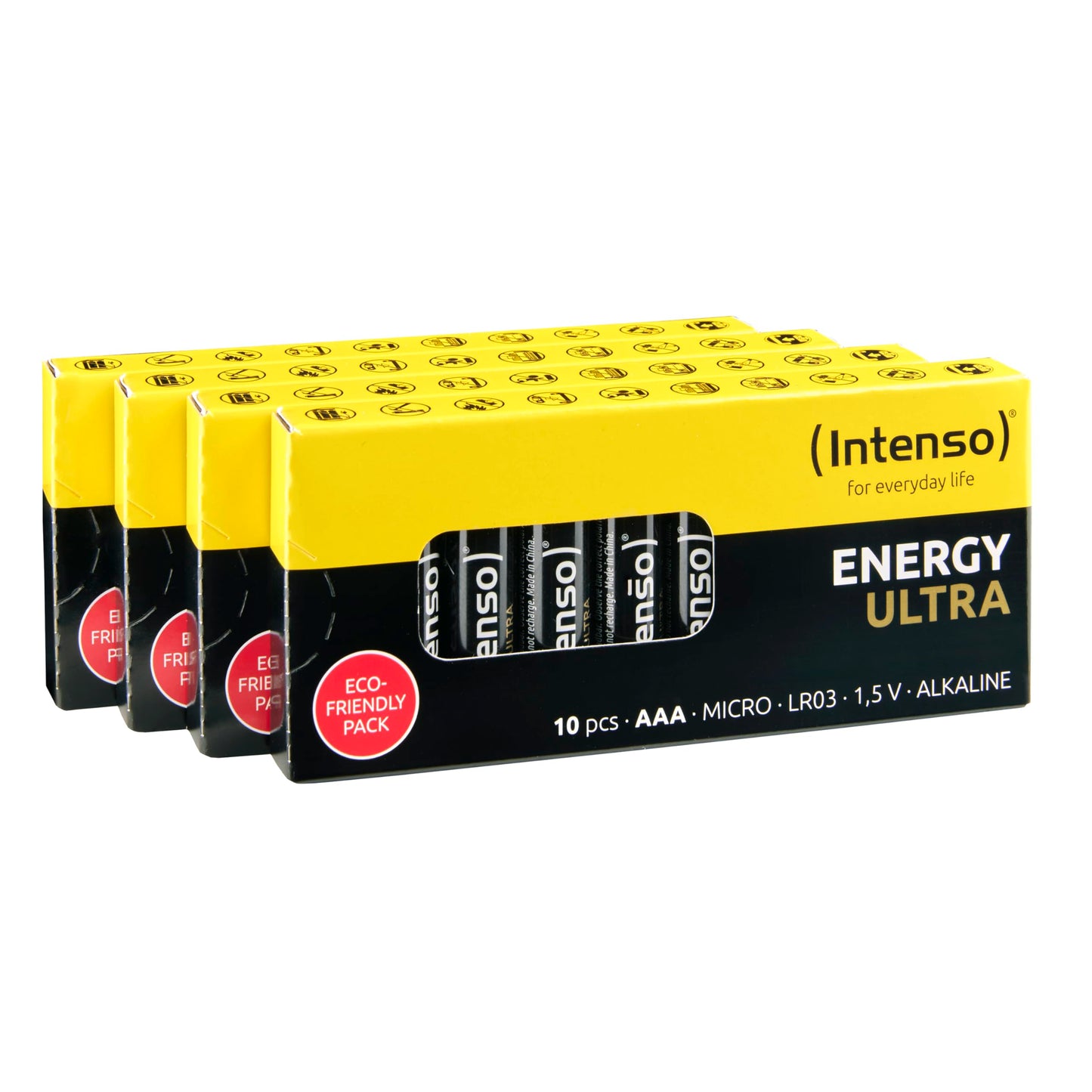 Intenso AAA LR03, Gelb-Schwarz, 40 pack