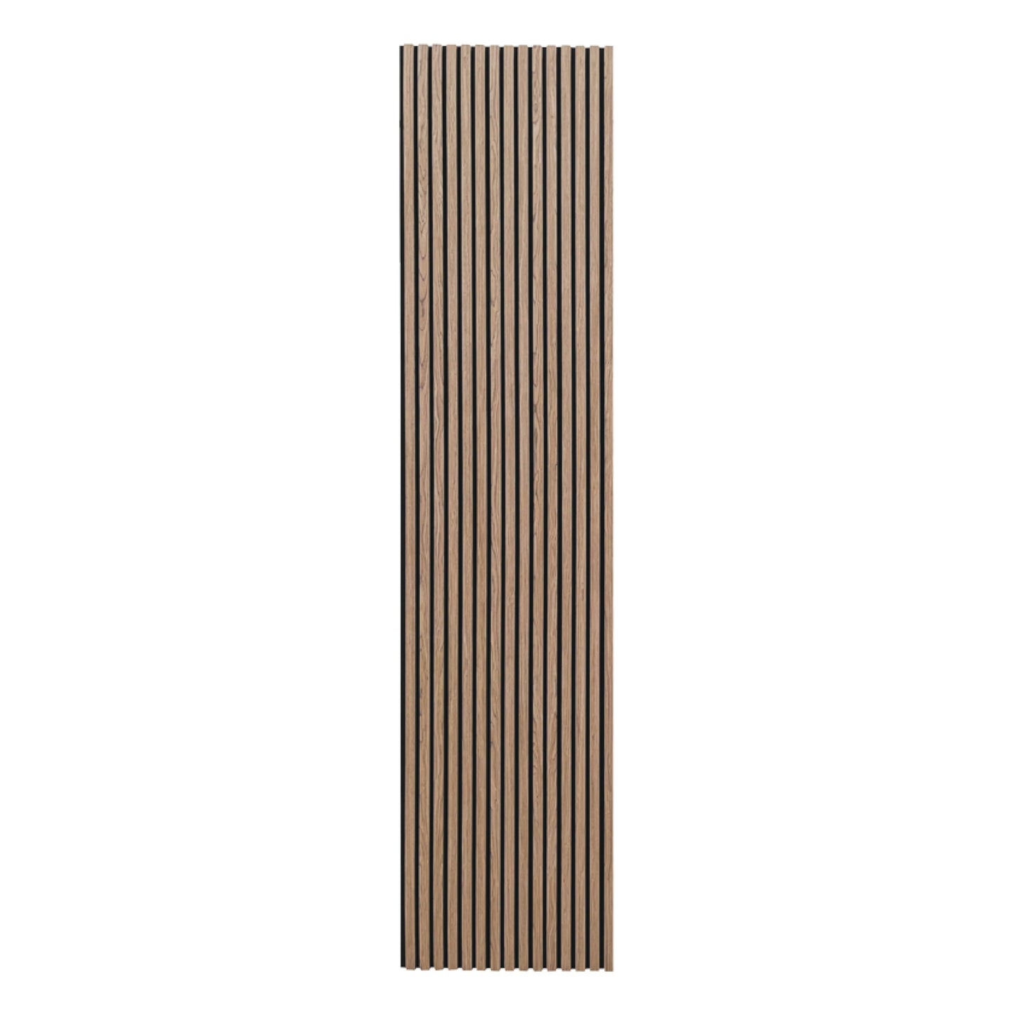 KAISER plastic® Akustikpaneele Holz | Farbe: Walnuss | Holzpaneele Wand in verschiedenen Formaten | Wandpaneele aus Holzfunier und Filz | moderne Holzoptik (120 x 60 cm)
