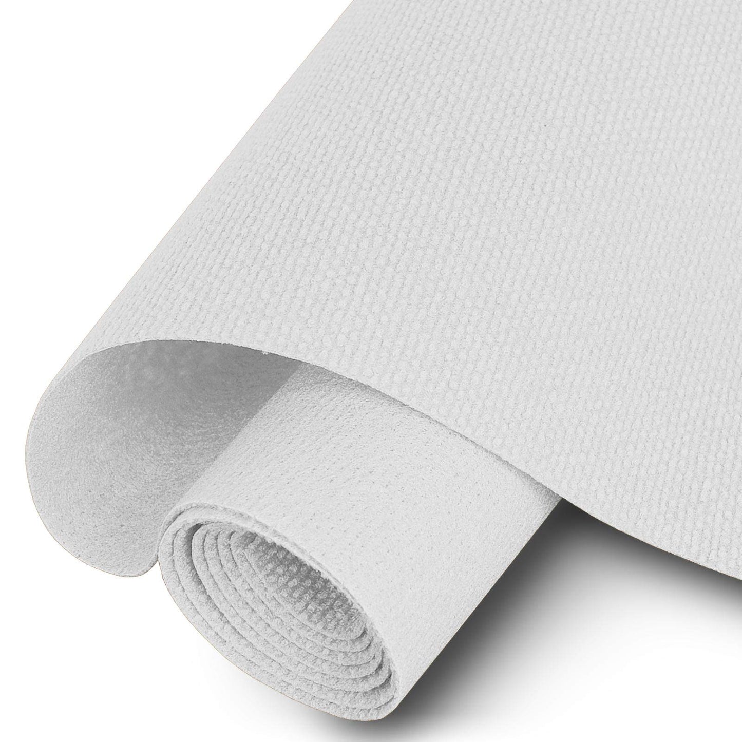 Floordirekt Gangläufer 200 x 100 cm, Weiss 110 - Hochzeitsläufer - Hochzeitsteppich - Premium Teppichläufer - Messeteppich - VIP Eventteppich - Schwer entflammbar