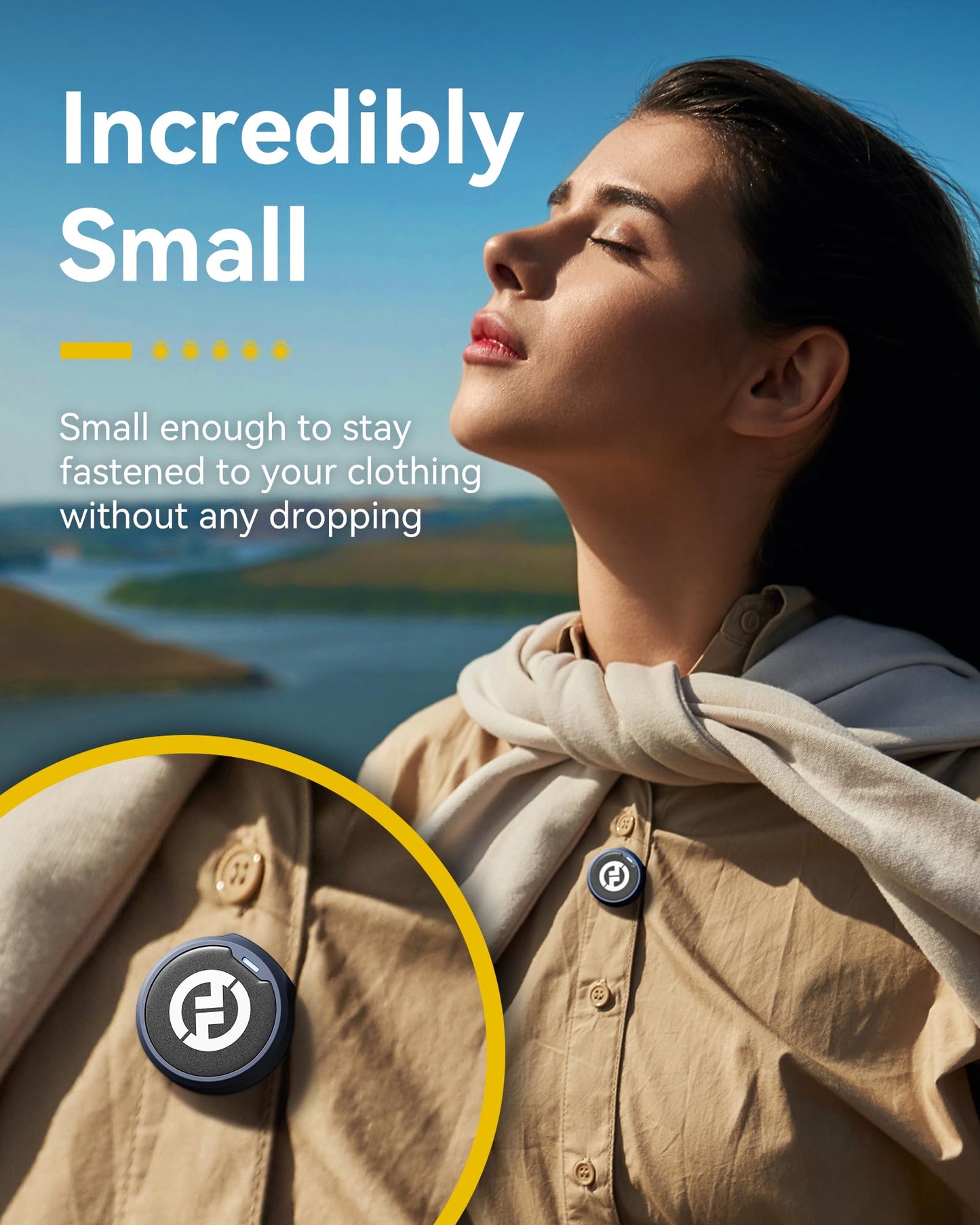 Hollyland Lark M2 Wireless Lavalier Mikrofon (2TX+1RX) für Kamera, iPhone, Android, PC, 48kHz/24 bit Hi-Fi Audio 40H Dauer 300m Reichweite, ENC Antischall Ansteckmikrofon kabellos für Vlog YouTube