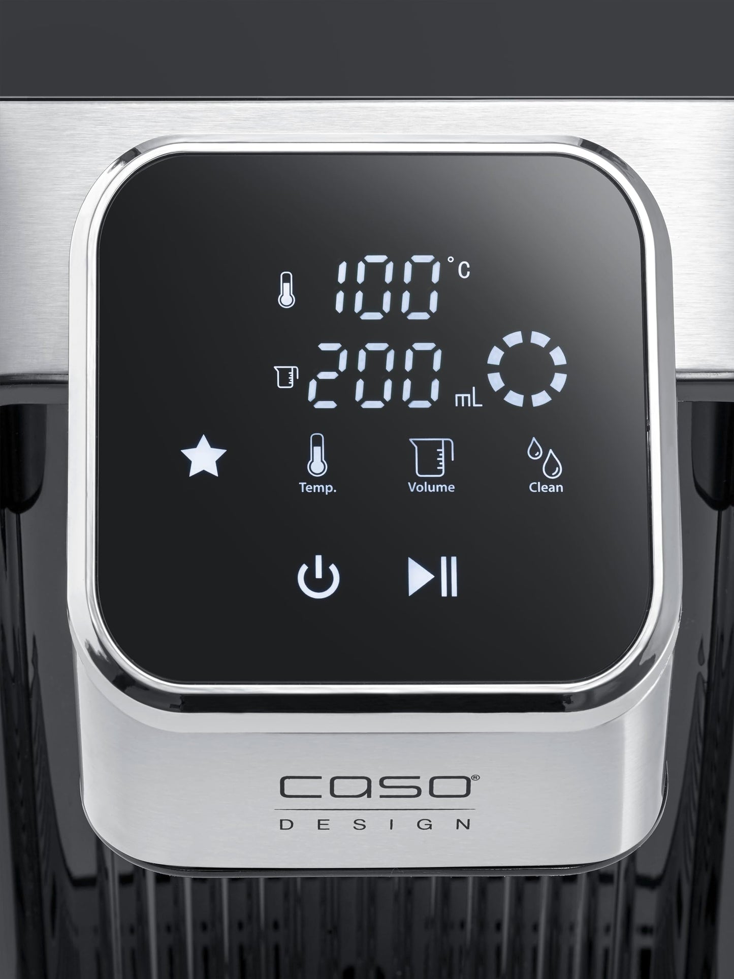 CASO HW 770 Advanced - Heißwasserspender, heißes Wasser in Sekunden, 13 Temperaturstufen (40-100°C), Memory-Funktion, spart bis zu 50% Energie gegenüber Wasserkochern, inkl. Wasserfilter